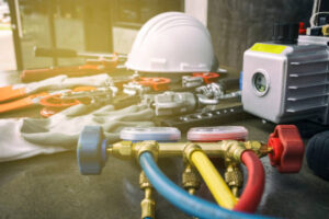 Tool for air conditioner maintenance in house or build Tool for air conditioner maintenance in house or build